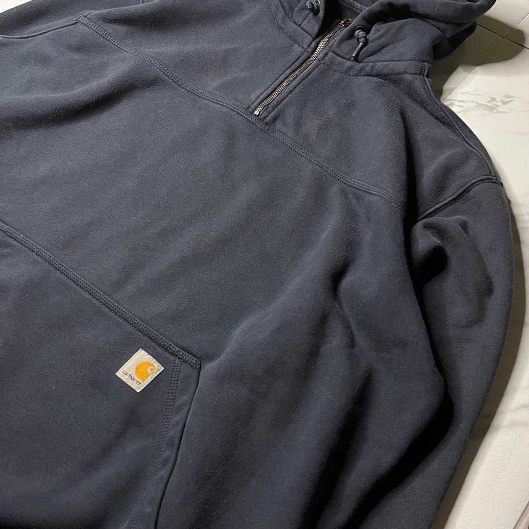 Carhartt Rain Defender ハーフジップ フーディ