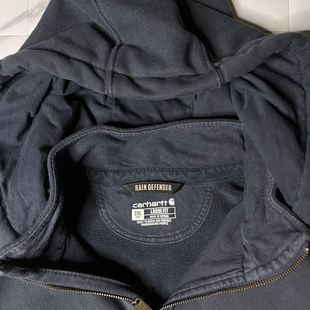 Carhartt Rain Defender ハーフジップ フーディ
