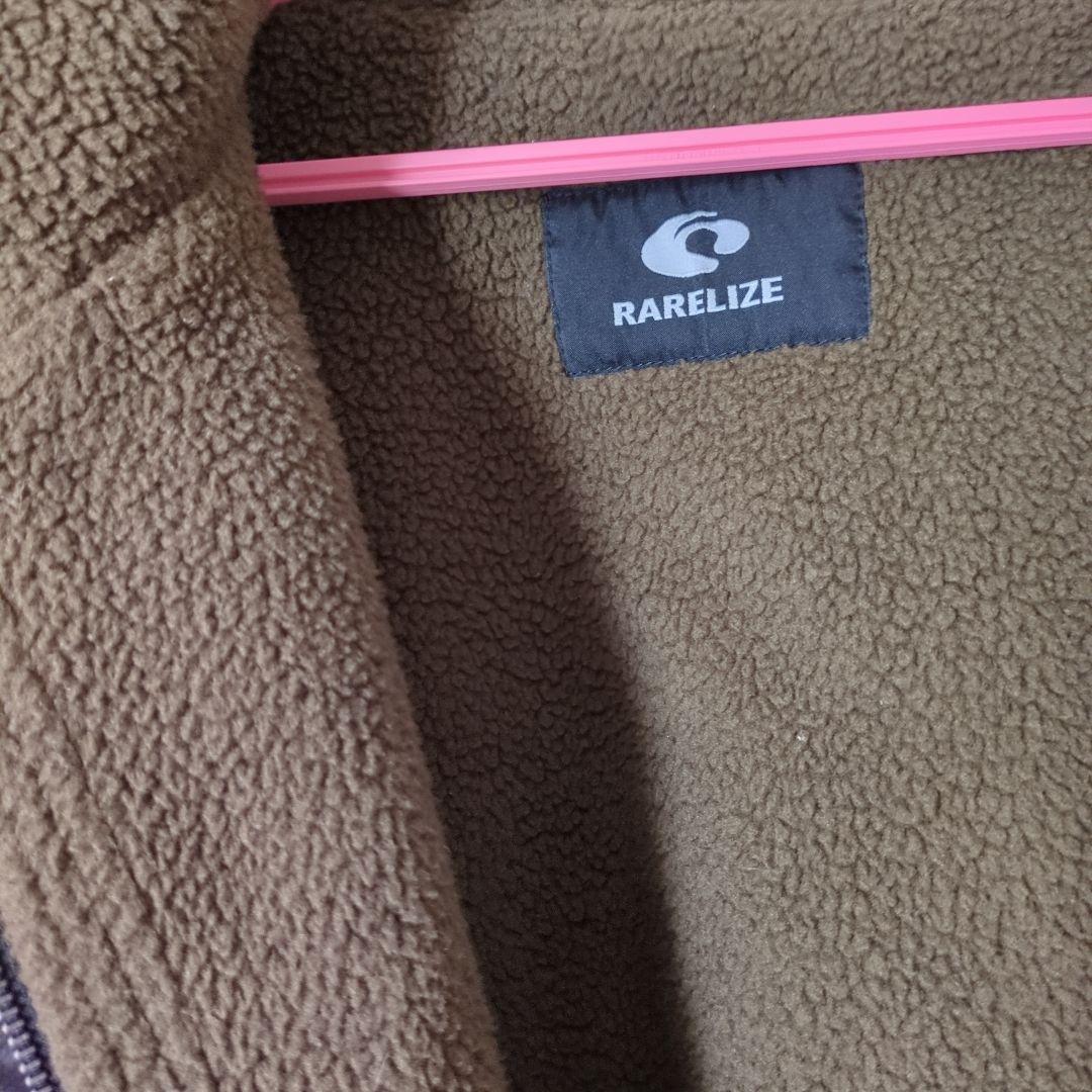 リバーシブルPUレザーフリースジャケット