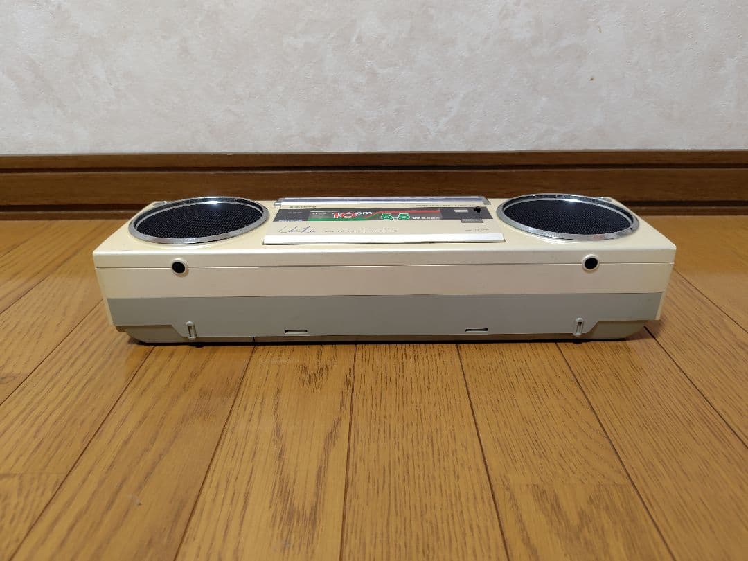 昭和レトロ SANYO ラジカセ MR-U4SX 社外アダプター付