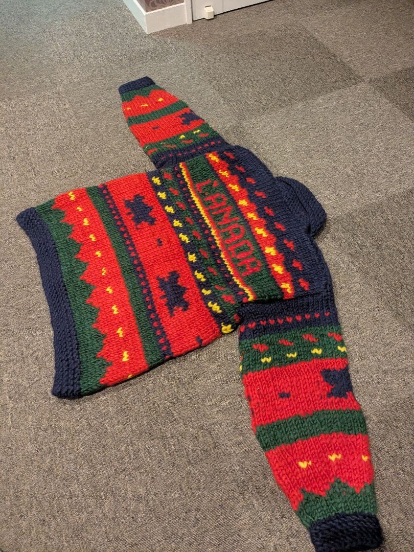 【新品/未使用】本場カナダ輸入/カウチングセーター・アウター46サイズ