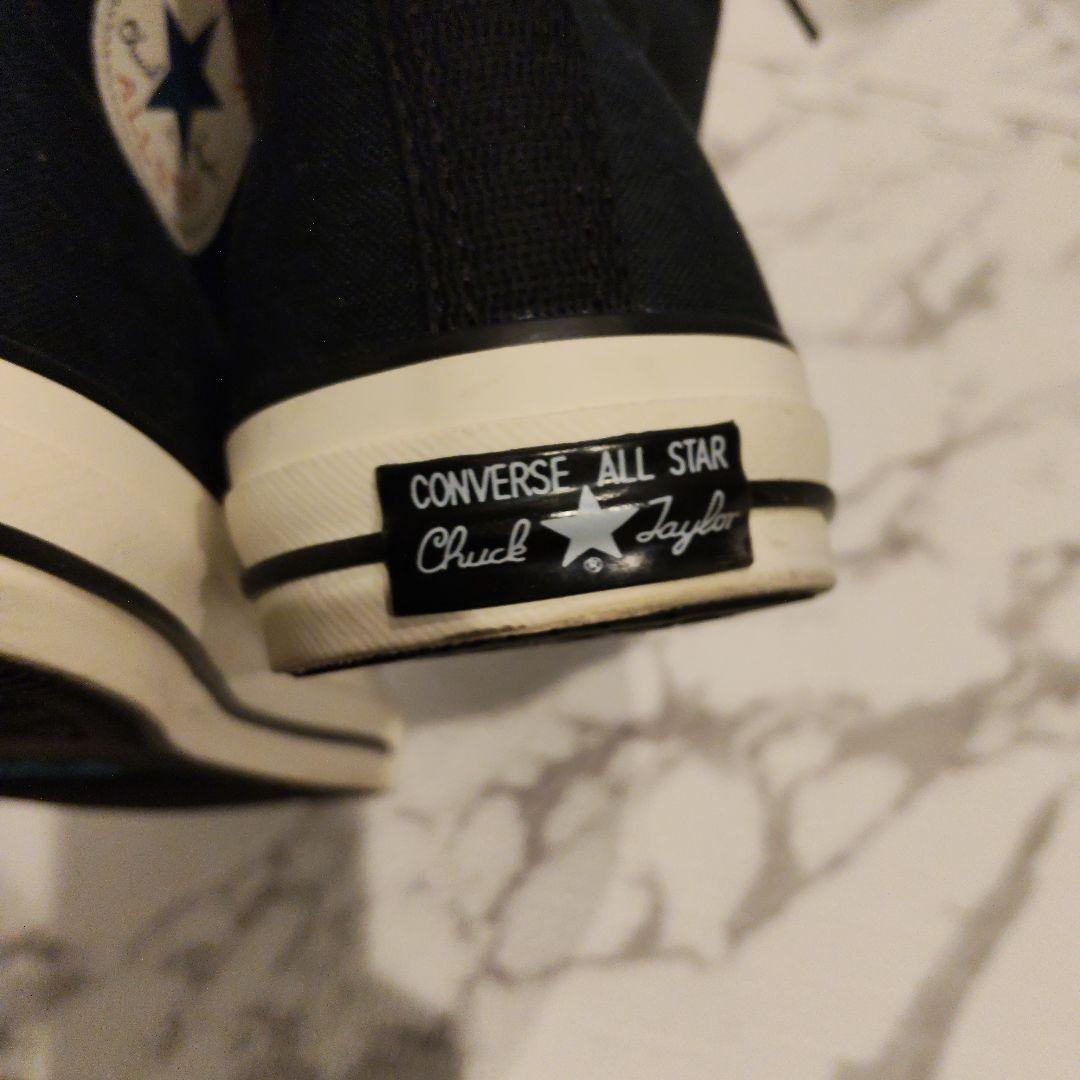 コンバース ノンネイティブ ブラック ジッパースニーカー キムタク 木村拓哉