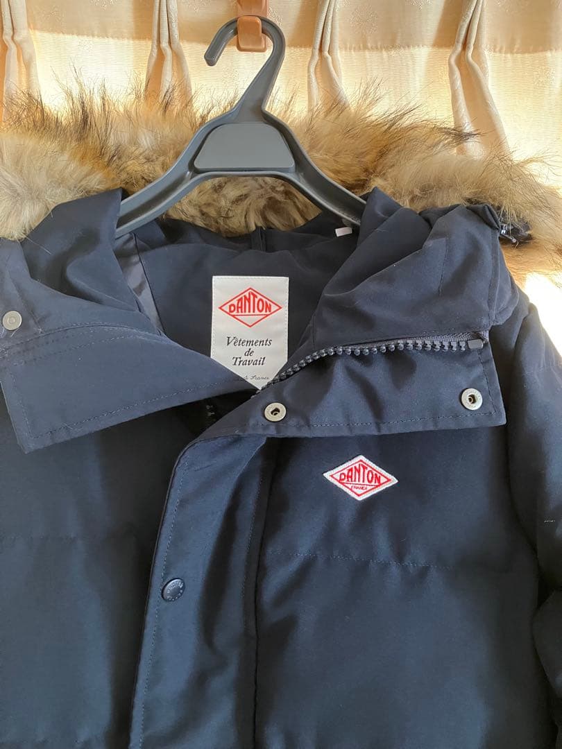 DANTONファー付ダウンコート WOMEN