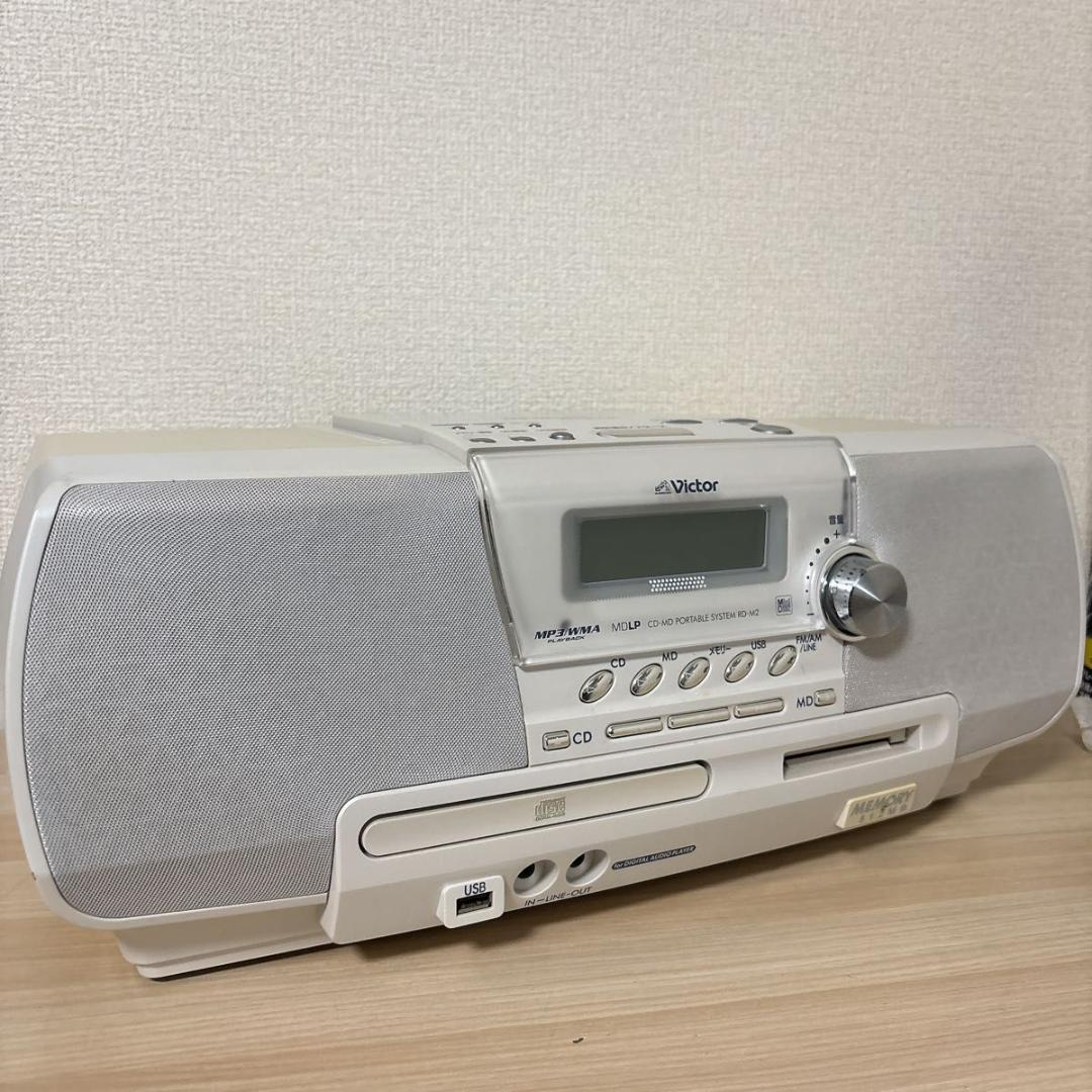 JVC RD-M2-W memory Clavia CD-MDメモリーポータブル