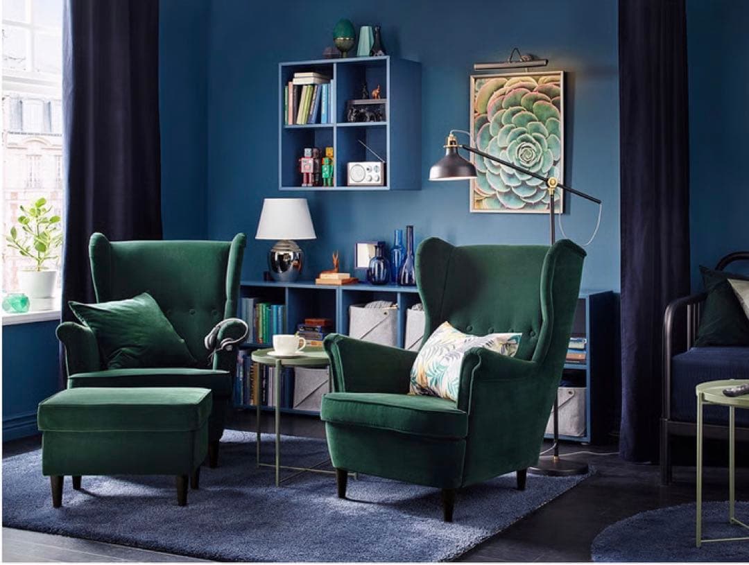 IKEA STRANDMON/ストランドモン カバー付(近隣配達応相談)