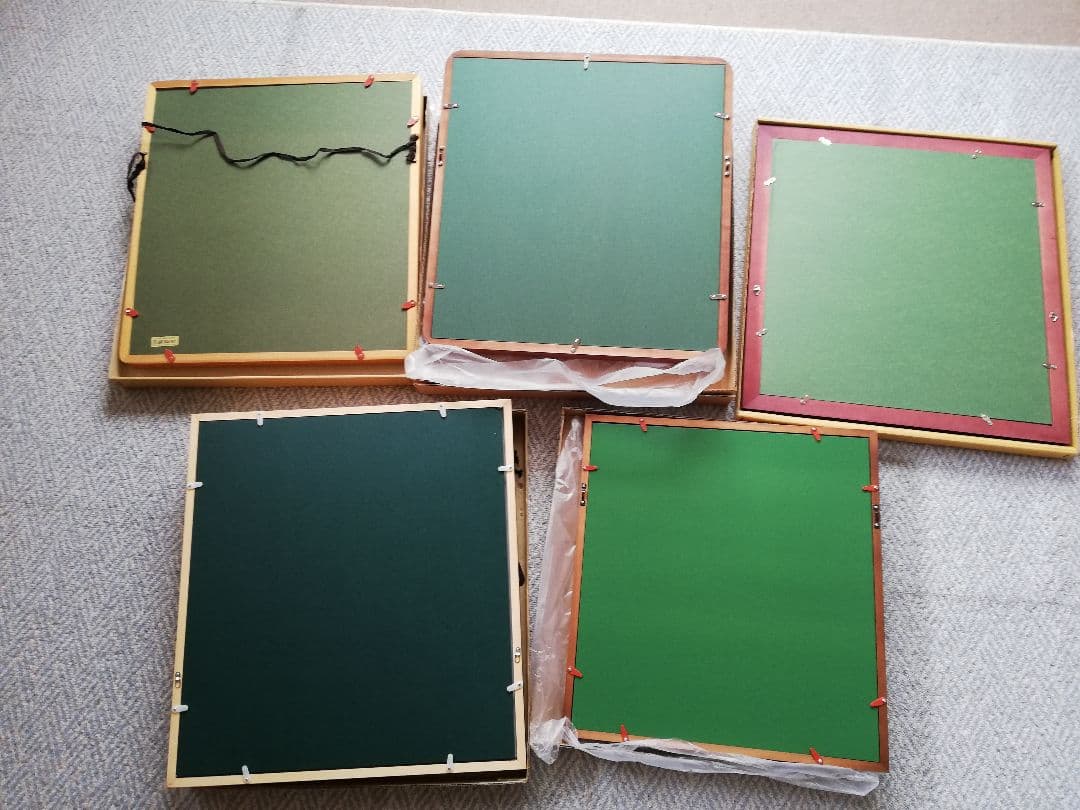 【まとめてお得】色紙額5個セット【未使用】➕おまけもうひとつ