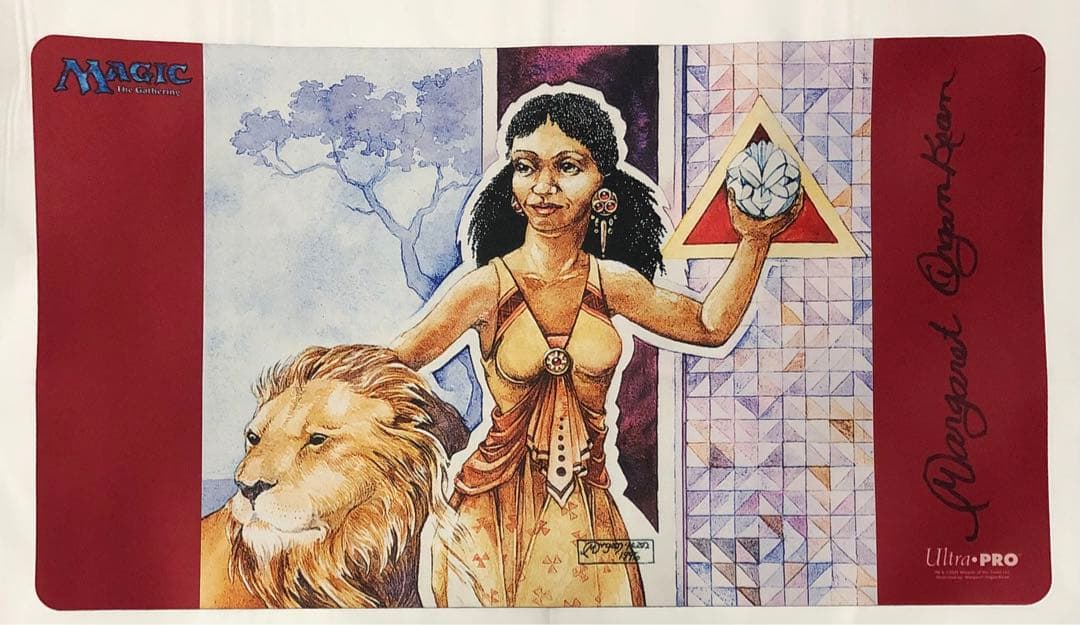 mtg ライオンの瞳のダイアモンド プレイマット サインド ウルトラプロ
