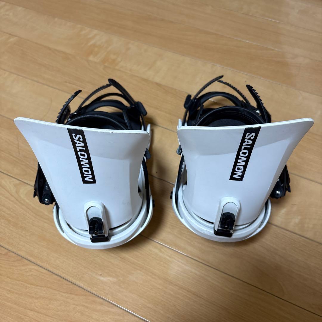 サロモン スノーボード ビンディング リズム 23-24 Sサイズ ホワイト