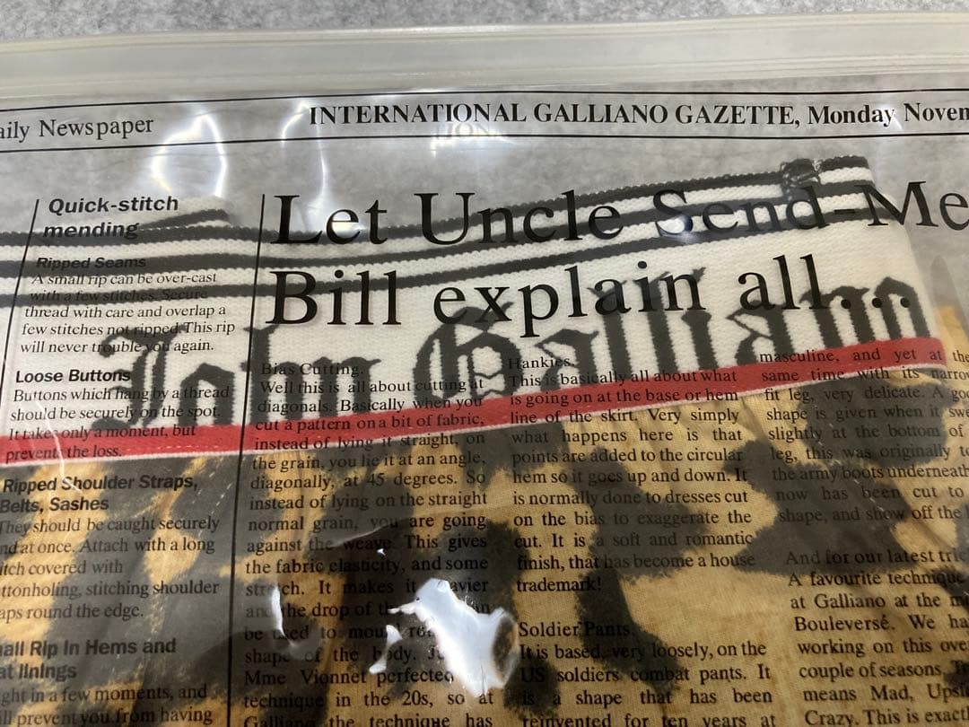 【未使用・希少】GALLIANO HOMME ボクサーパンツ レオパード柄 豹柄