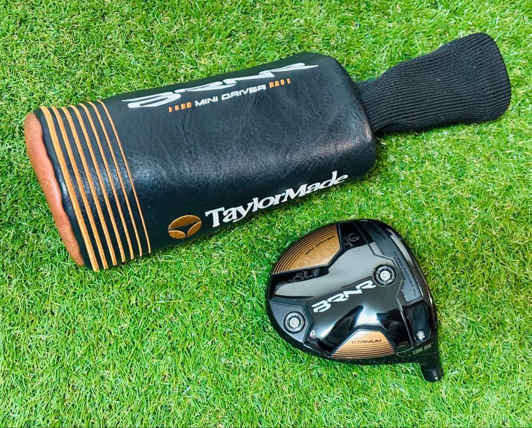 美品 テーラーメイド バーナー ミニ ドライバー 13.5° ヘッド単品カバー付