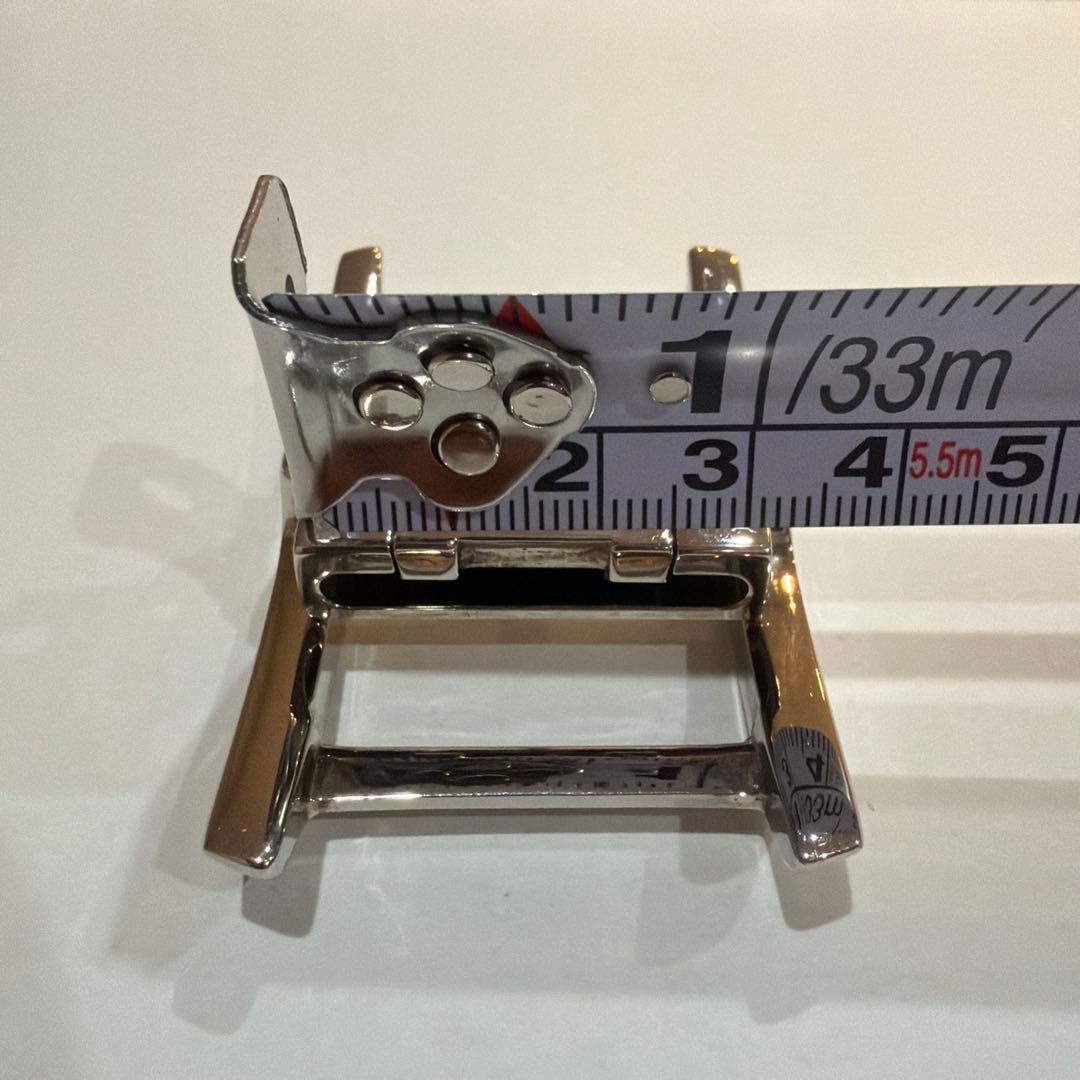 カルティエ　シルバー　ベルトバックル