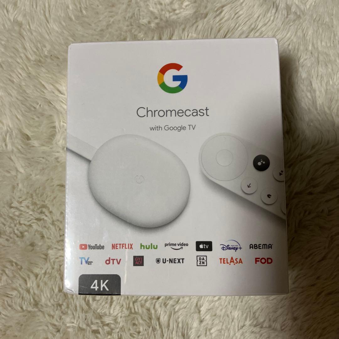 【未開封】Chromecast with google TV 4K