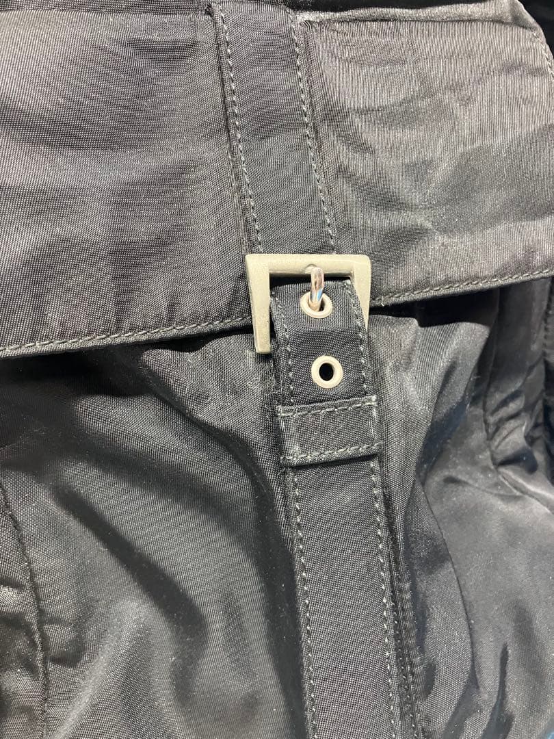 プラダ テスートナイロン 三角ロゴ ボストンバッグ 出張 旅行 トランク 黒