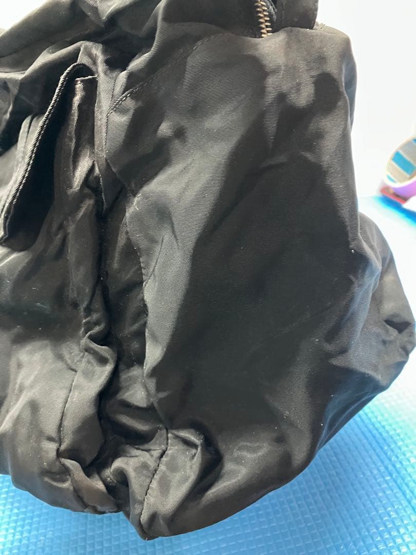 プラダ テスートナイロン 三角ロゴ ボストンバッグ 出張 旅行 トランク 黒