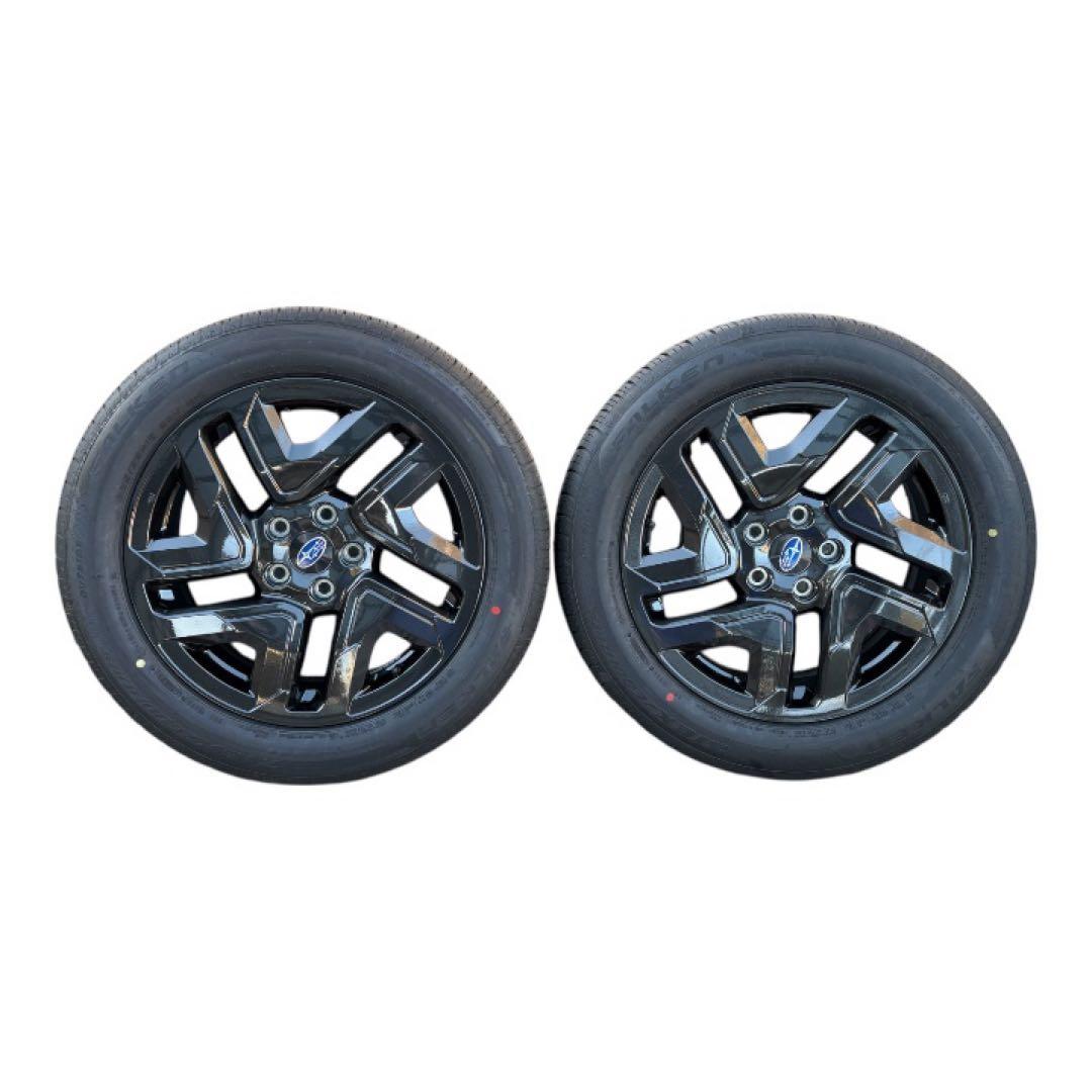 新車外し　新型フォレスター　SL ホイールタイヤセット　スバルSUBARU 18