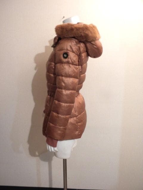 ◆お薦め！ガウディ◆綺麗キャメルブラウン！人気デザイン”エコダウンコート！42