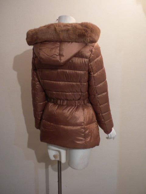 ◆お薦め！ガウディ◆綺麗キャメルブラウン！人気デザイン”エコダウンコート！42