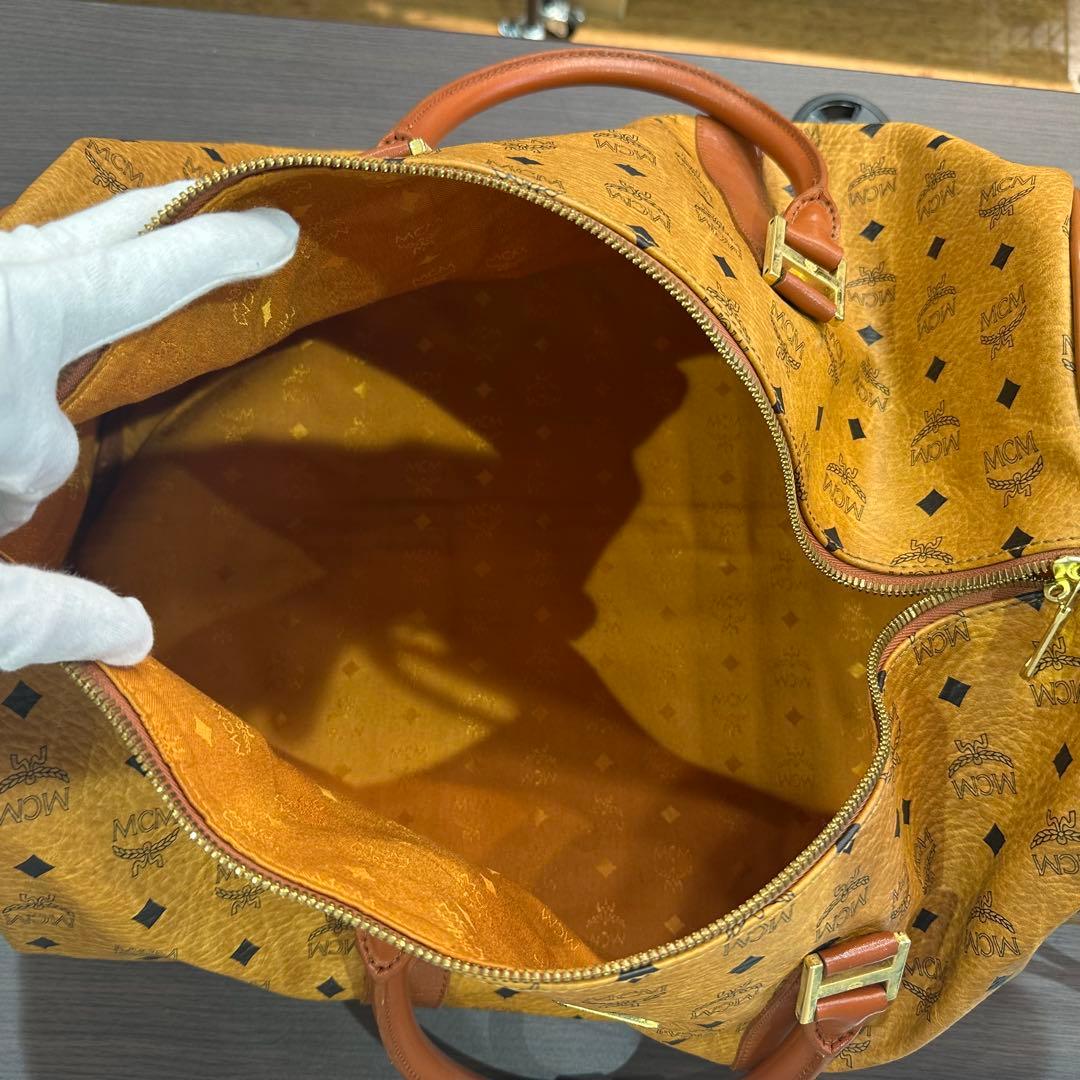 MCM エムシーエム ヴィセトス ボストンバッグ 幅50