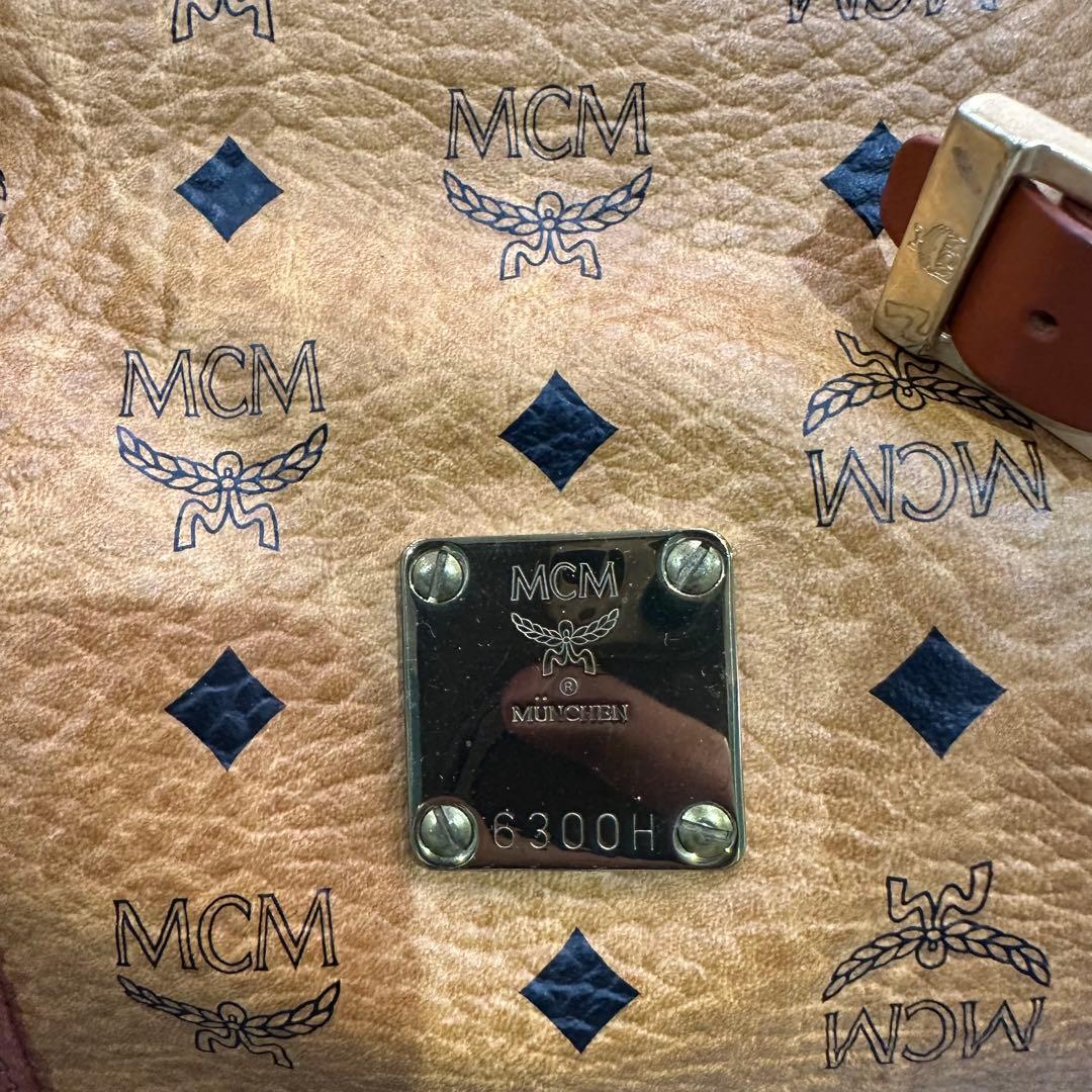 MCM エムシーエム ヴィセトス ボストンバッグ 幅50