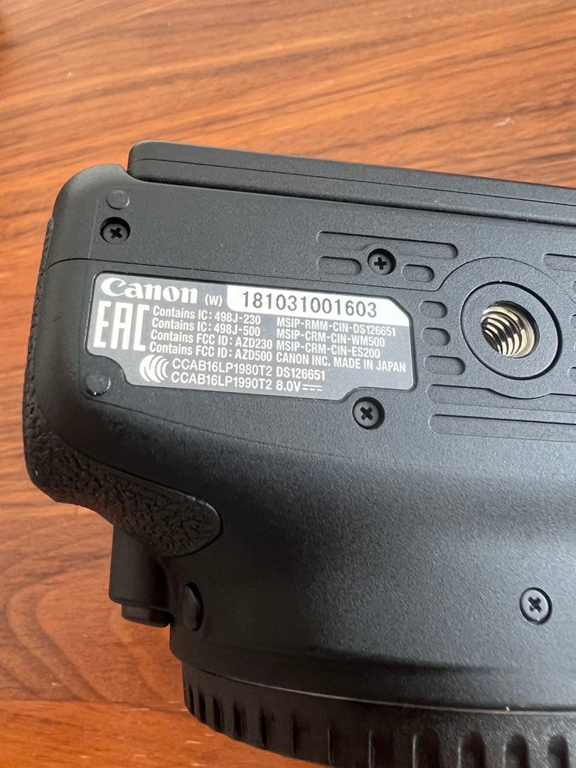 Canon EOS 9000D 本体 バッテリー付き