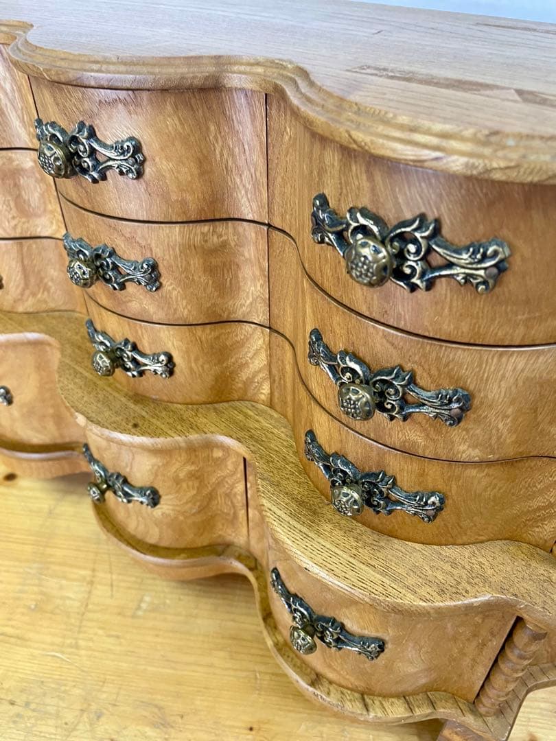 オールドSEIKO製 曲げ木 ジュエリーケース オルゴール MUSIC BOX