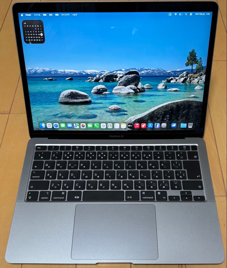 MacBookAir M1 13インチ グレー 美品 充放電少ない
