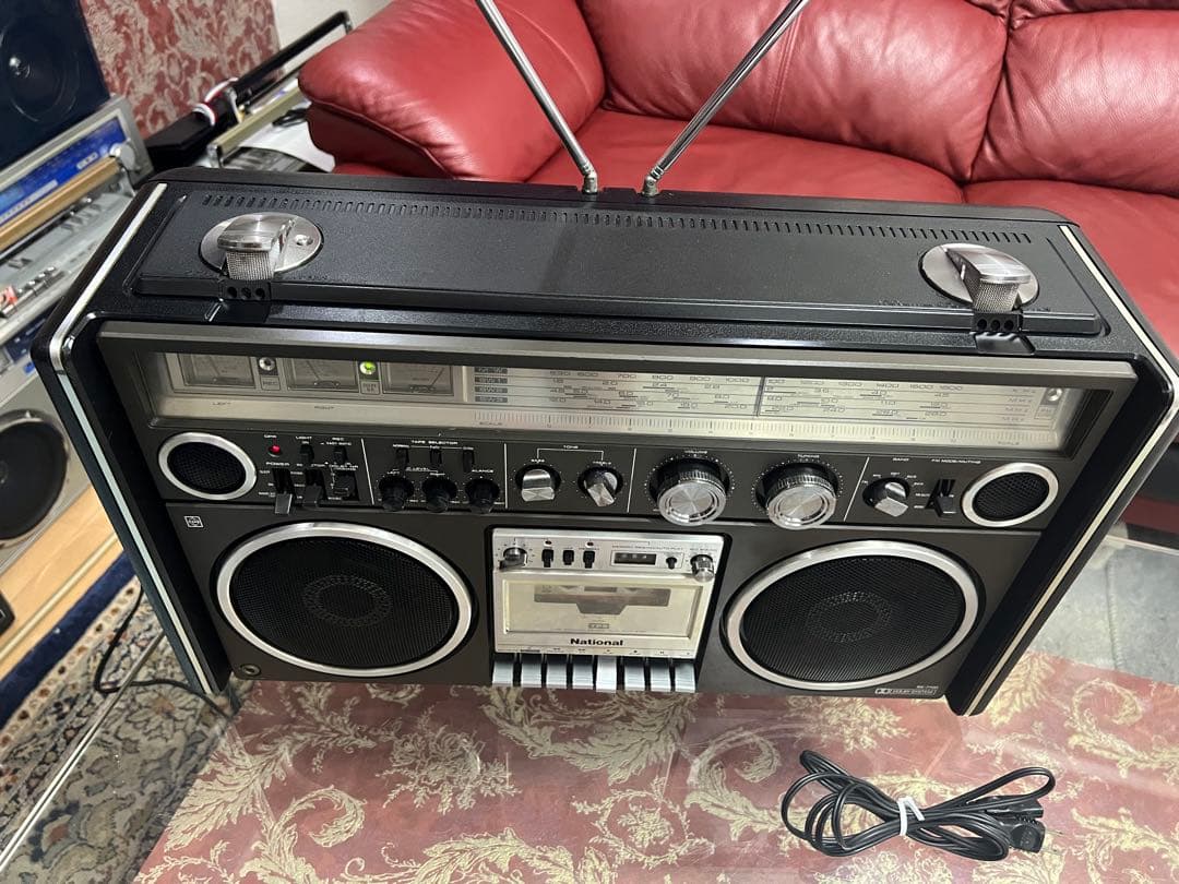 希少National ナショナル RX-7700 ラジカセ動作品ビンテージ 美品