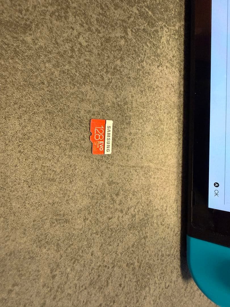 Nintendo Switch 赤/青 本体 128GB microSDカード付