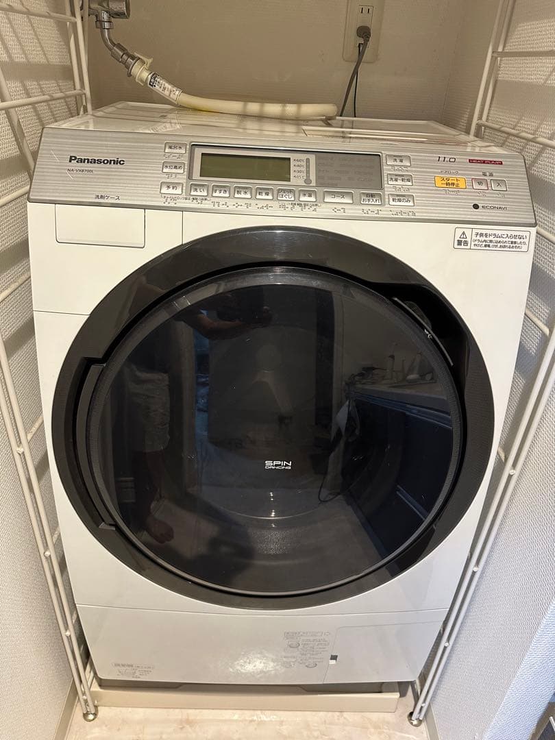 パナソニック ドラム式洗濯機 NA-VX8700L 付属品完備