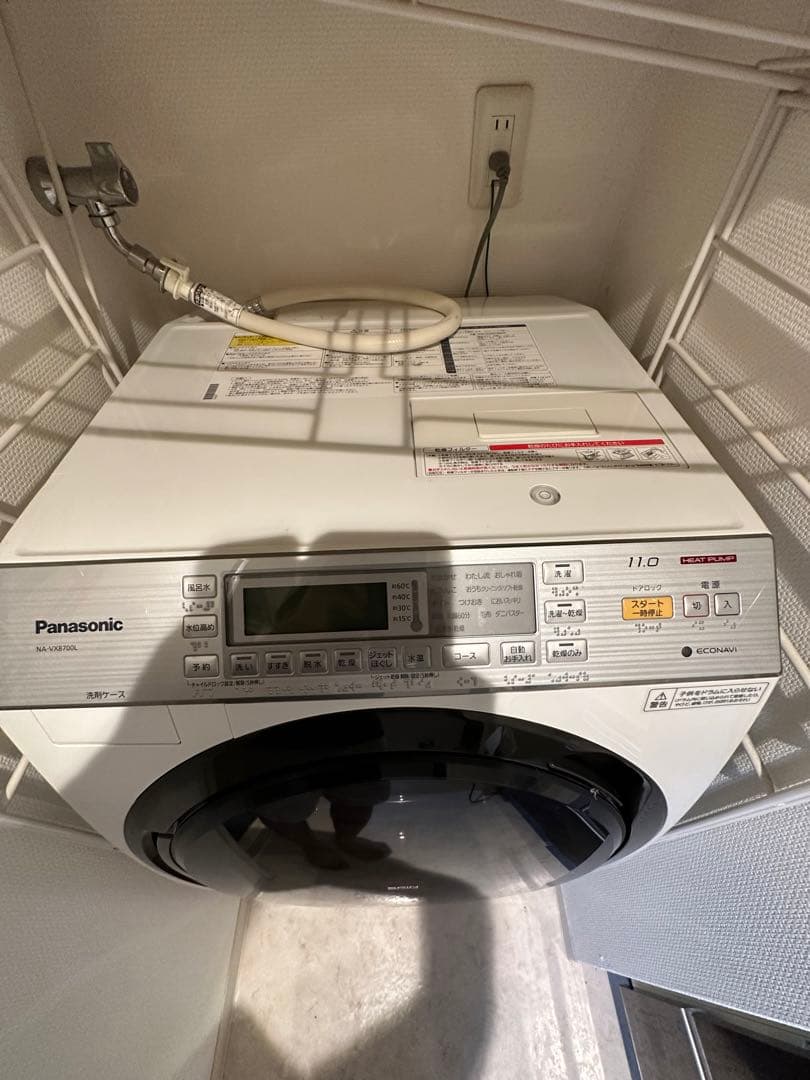 パナソニック ドラム式洗濯機 NA-VX8700L 付属品完備