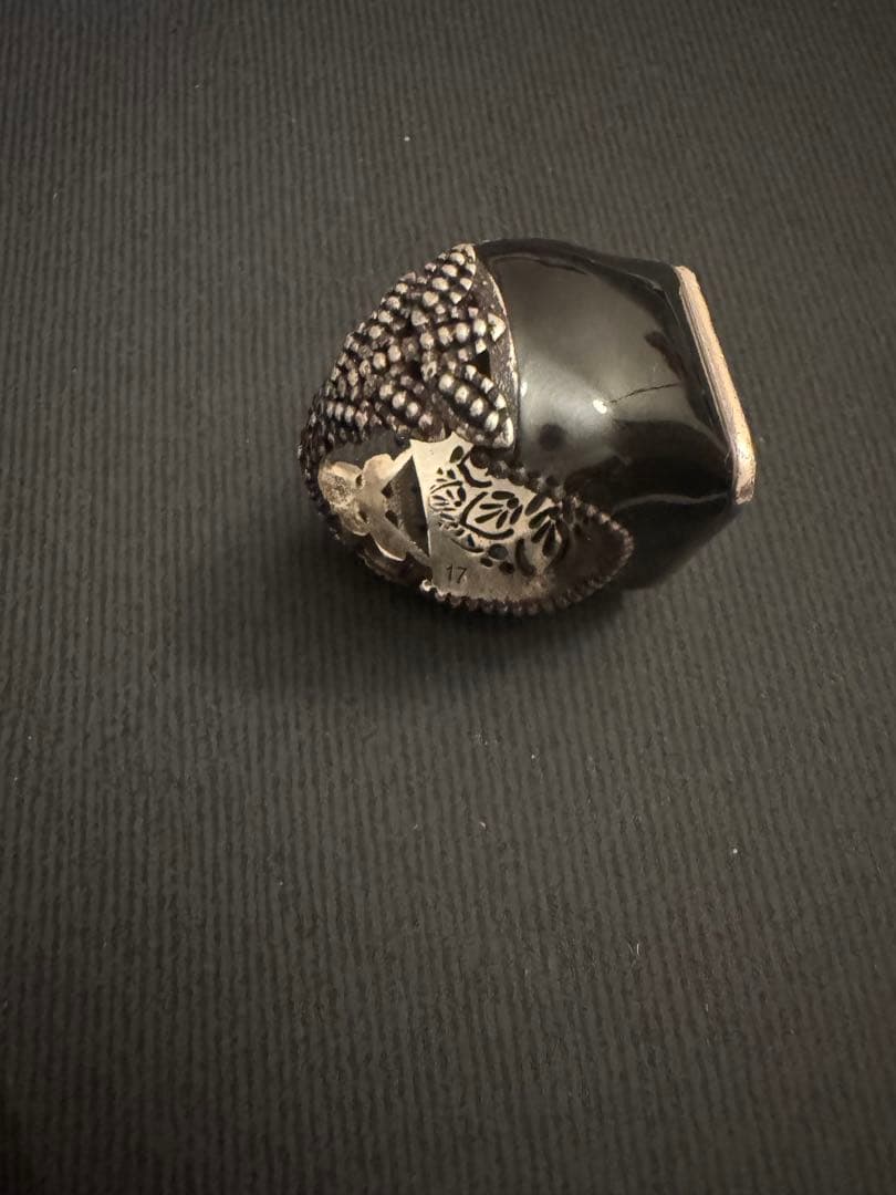 キ*ン様 GUCCI スクエアカットリング 17号