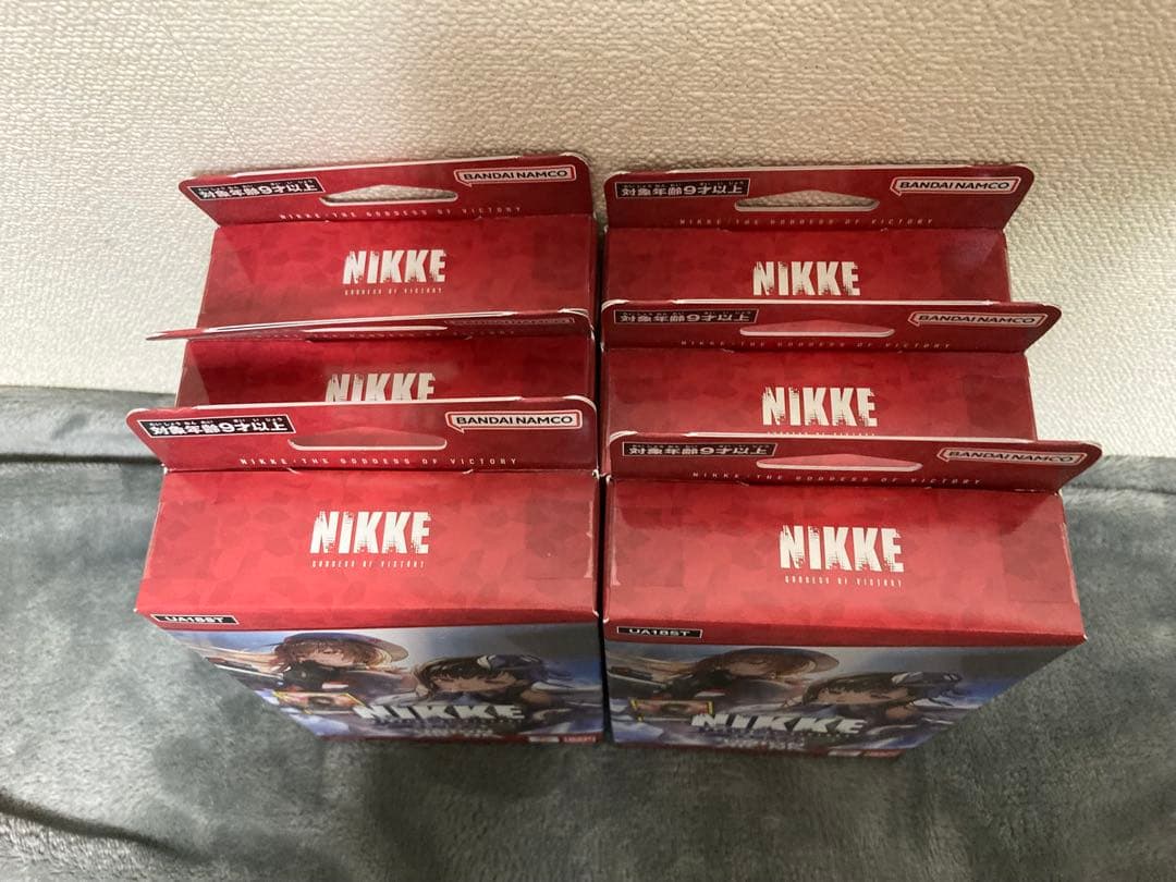 未開封　nikke スタートデッキ　ユニオンアリーナ　6個セット