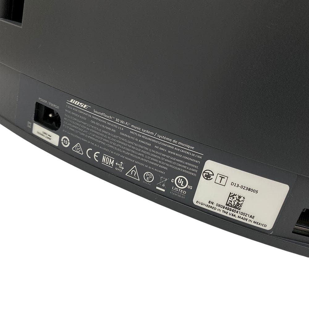 【美品】 BOSE SoundTouch 30 ワイヤレススピーカー Wi-Fi