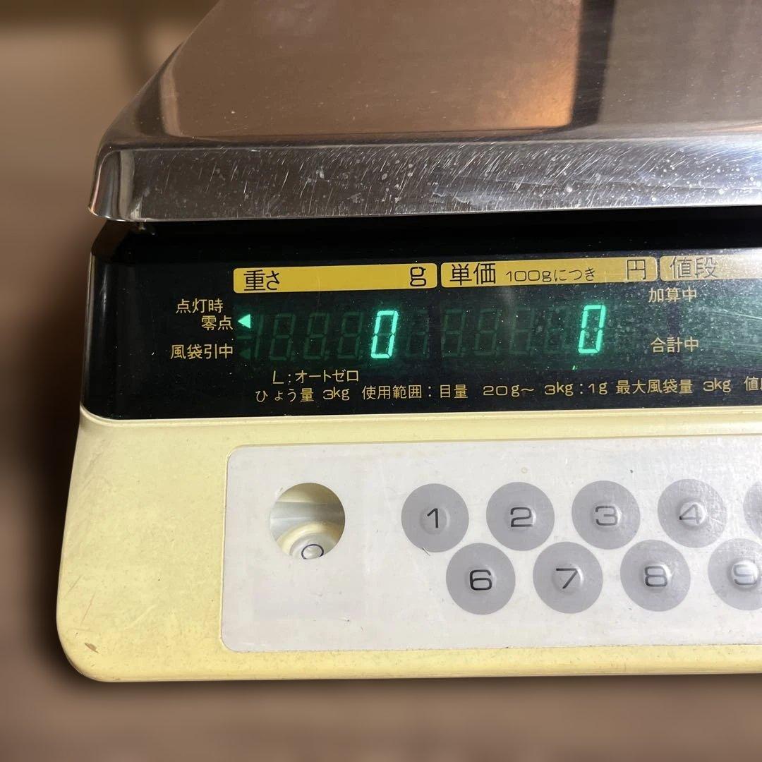 ISHIDA 電子はかり LC-21PON 業務用 最大3kg