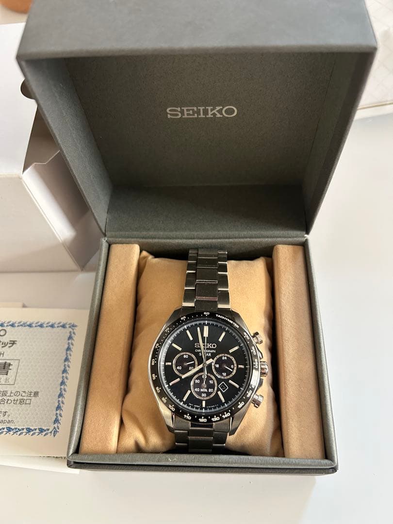 SEIKO クロノグラフ 腕時計