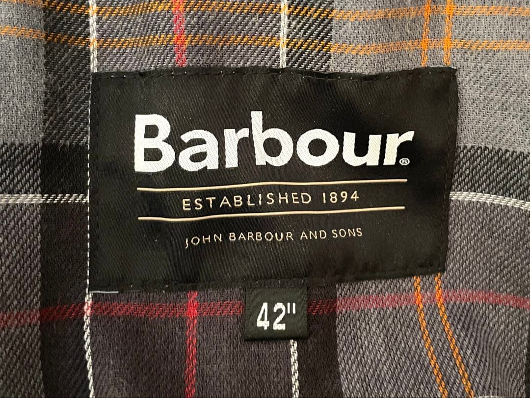 Barbour Bedale OS ブラック 42