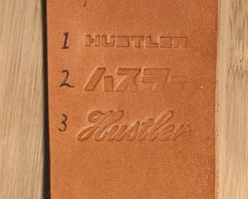 マロン・ハスラーカバー3種セット・キャメル、ステッチ白