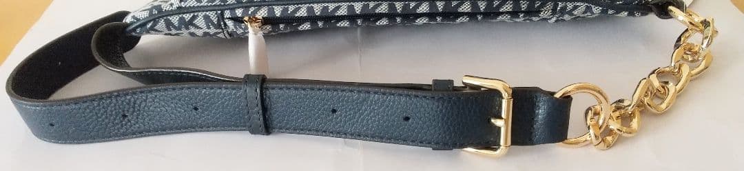 未使用 MICHAEL KORS ウエストバッグ キャンバス モノグラム 美品