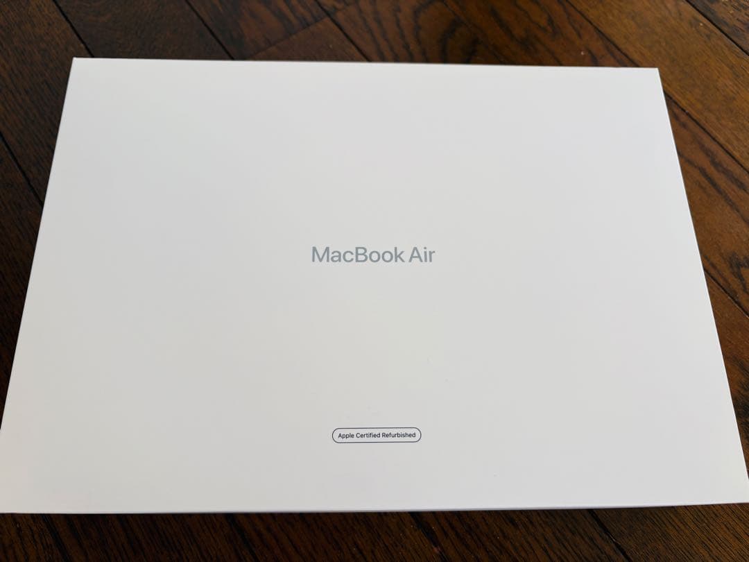 極美品　【充電回数6回/最大容量100】MacBook Air M1 512GB
