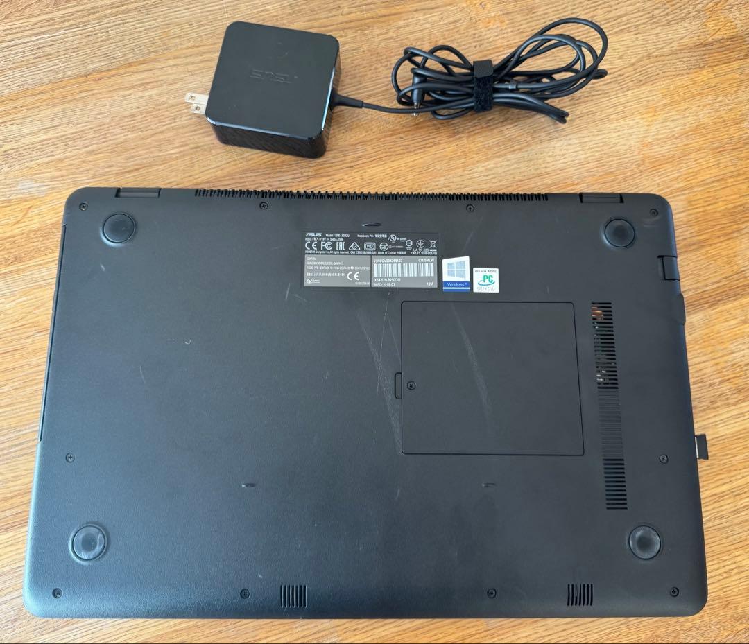 ASUS ノートPC Vivo Book X542U本体 ACアダプター付き