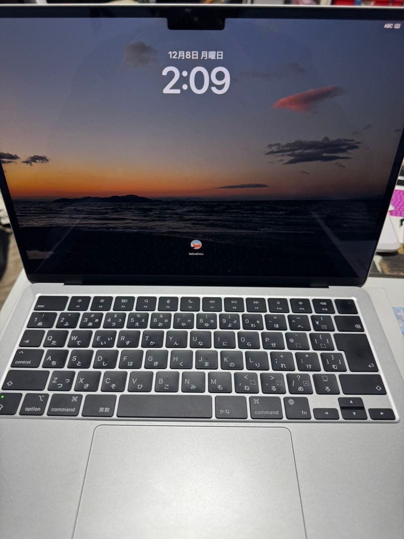 MacBook Air 13インチ、M3、2024