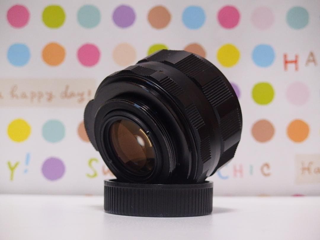 Super Takumar 55mm F1.8 SONY Eマウントアダプター付