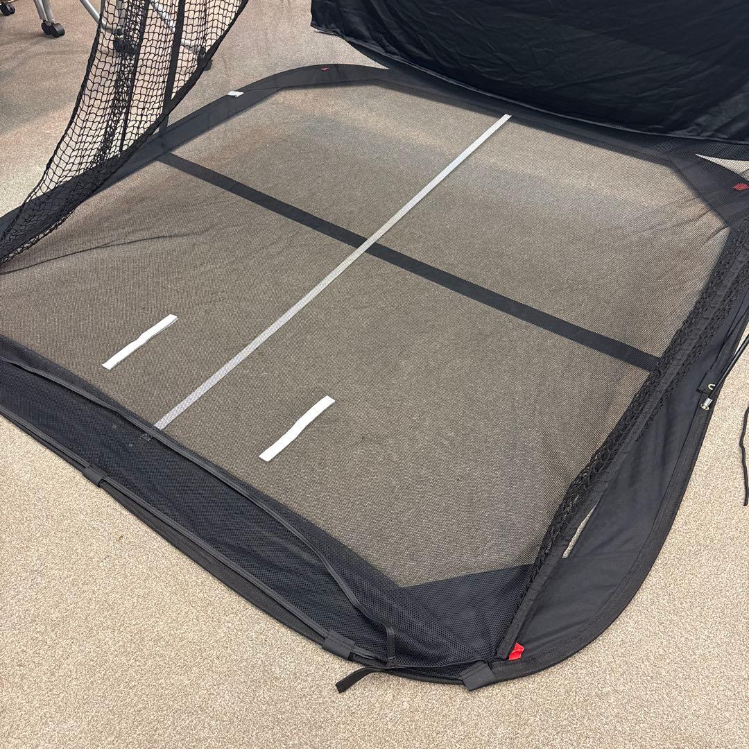 使用1回Spornia スポーニア ゴルフネット ポップアップ式 折り畳み