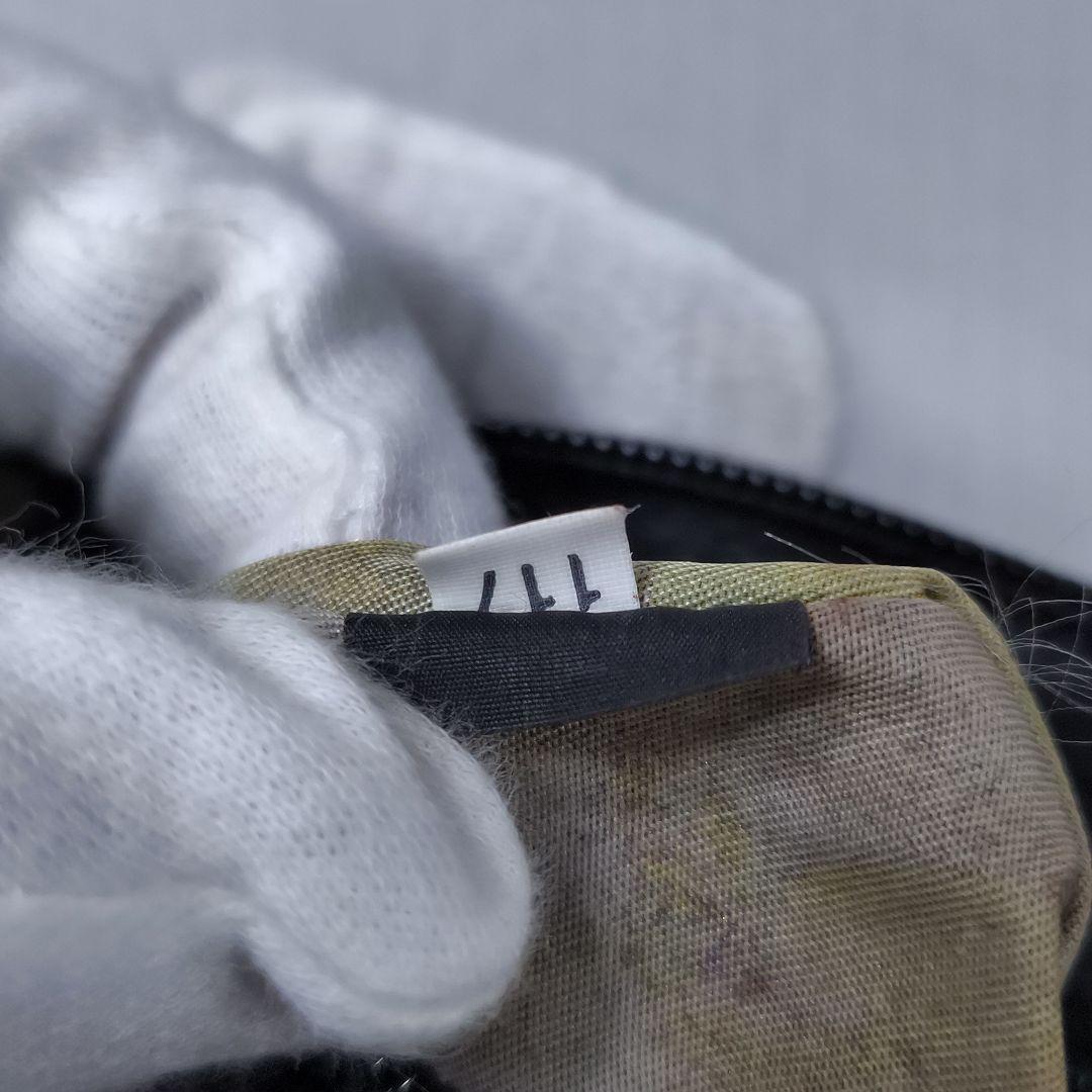 PRADA　プラダ　テスートカモフラ　三角ロゴプレート　ポーチ　白タグあり