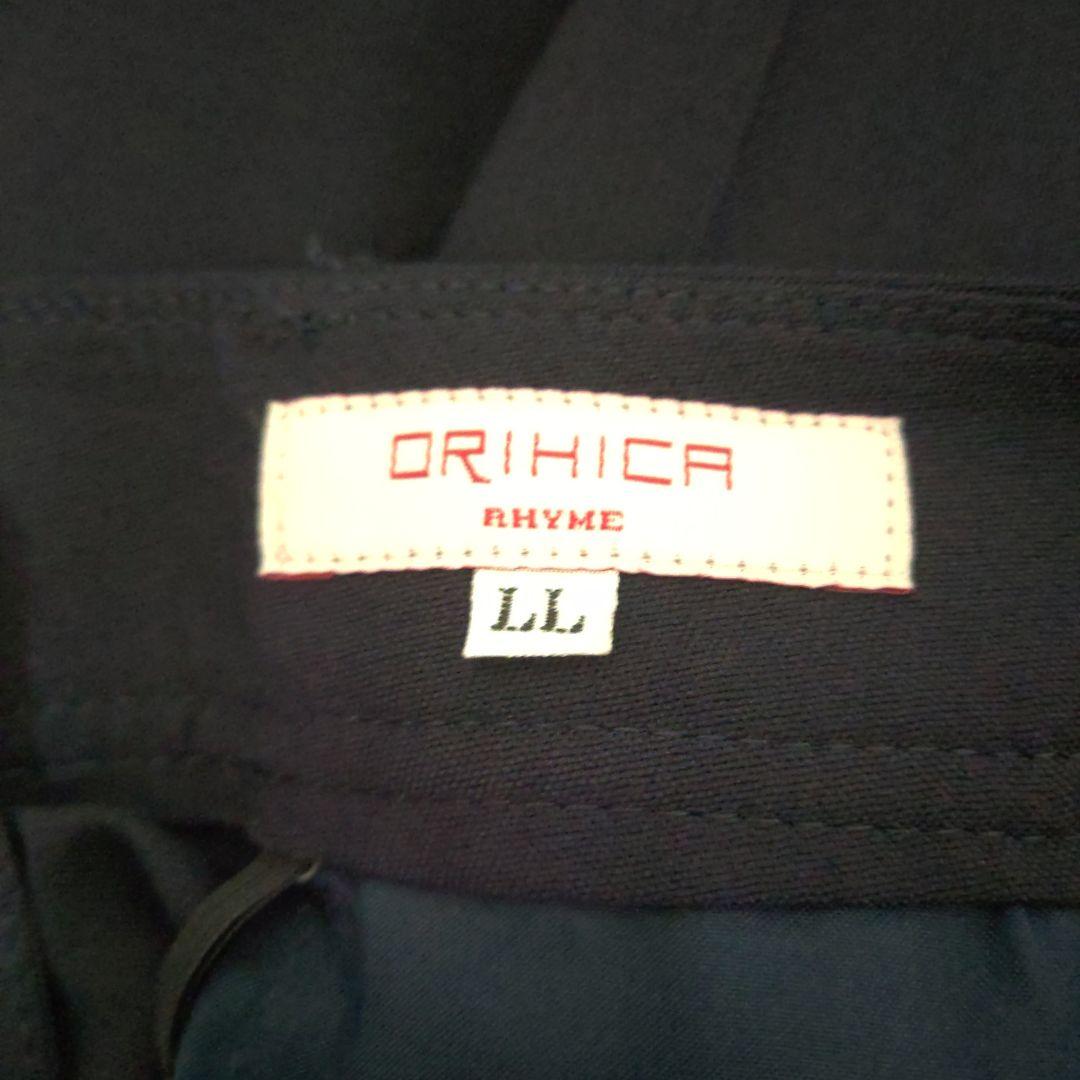 着用1回 美品 ORIHICA オリヒカ RHYME スーツ　ネイビー 2着
