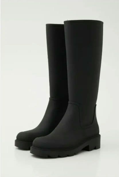 新品【STACCATO】スタッカート　ドラフロング　レインブーツ　22.5cm