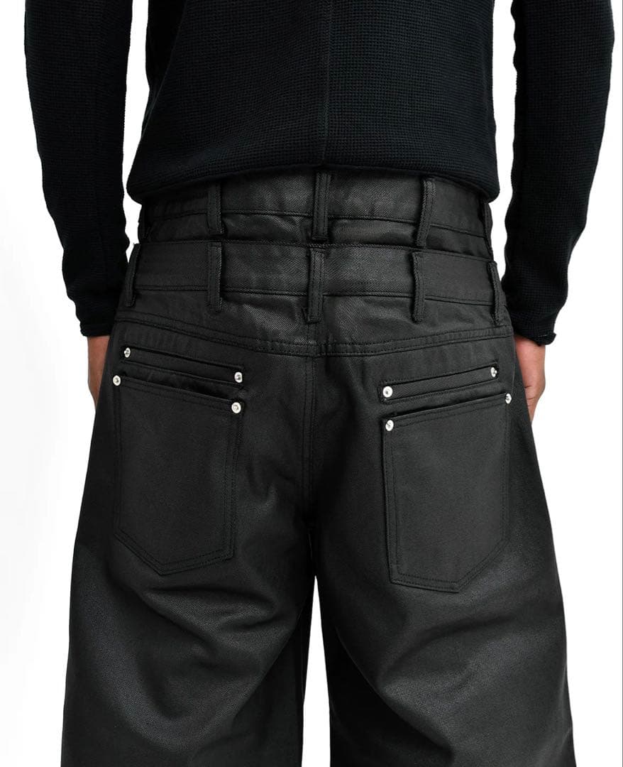 Asapmode Waxed Stacked Pants コーティング新品未使用