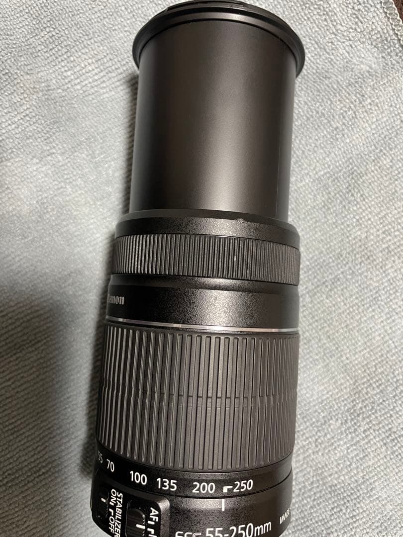 レンズ(ズーム) Canon EF-S 55-250mm f 4-5.6 IS STM lens
