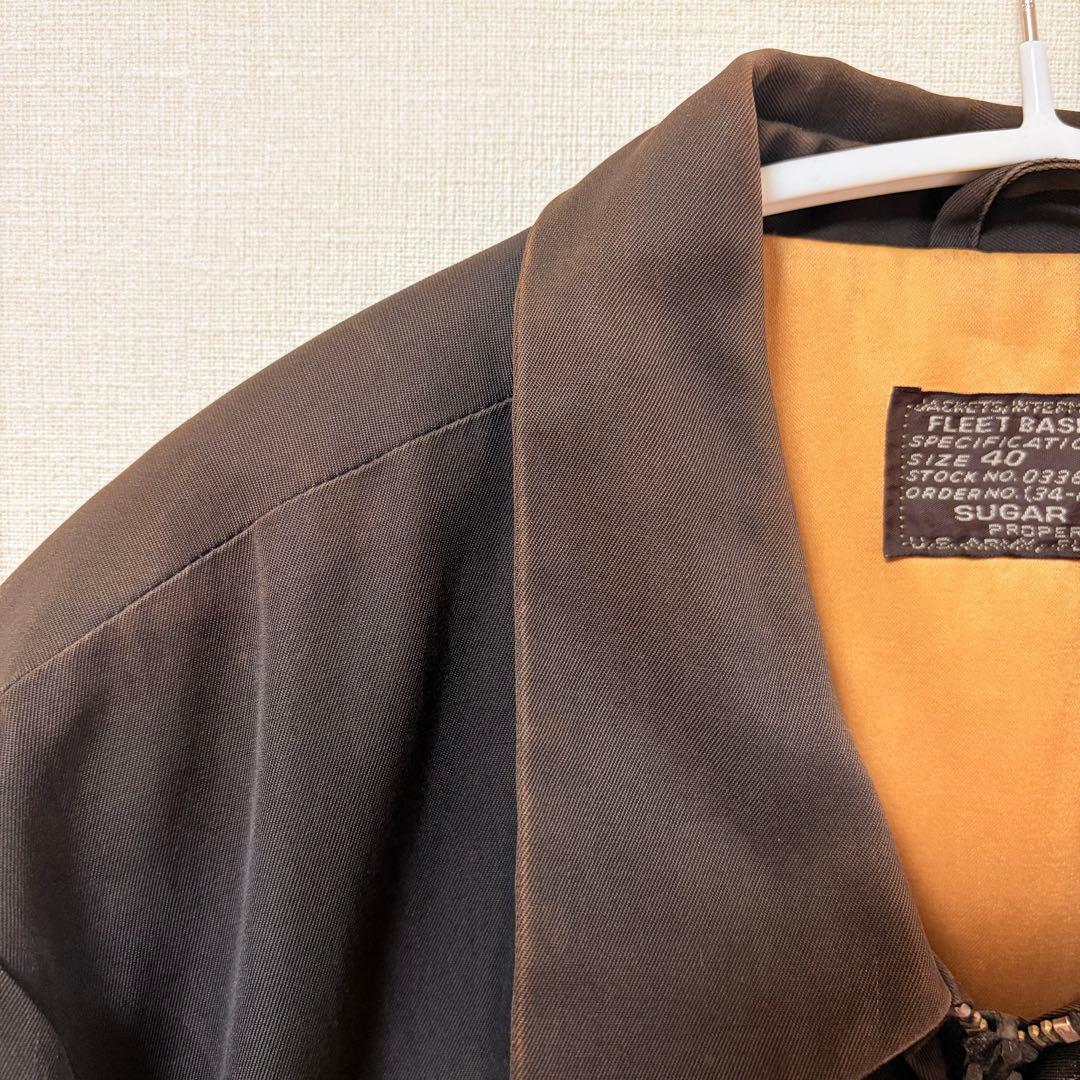 SUGAR CANE 短丈フリートベースジャケット L シュガーケーン