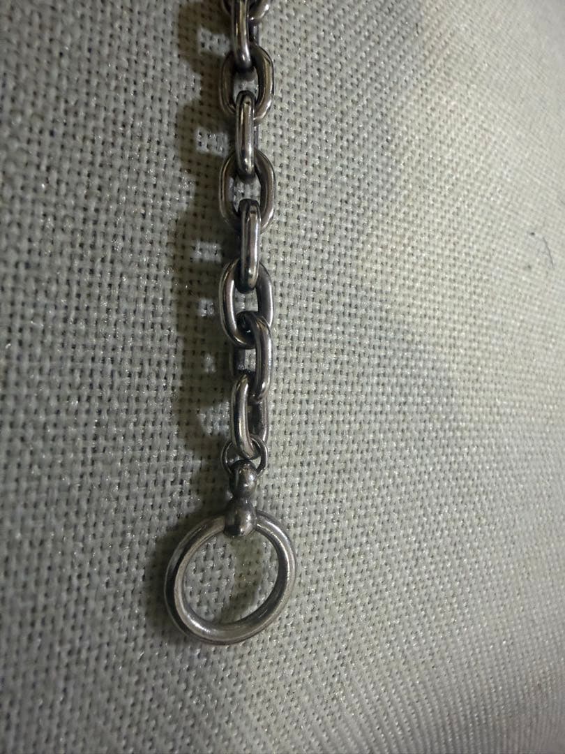シルバー925 チェーンブレスレット　ビンテージ
